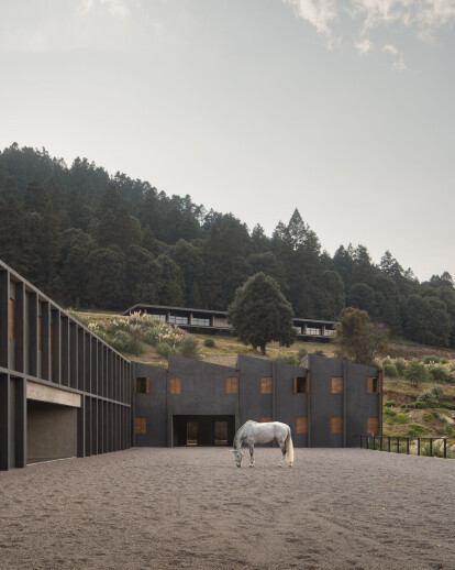 Mexican equestrian clubhouse provides haven for horses and horse lovers alike
