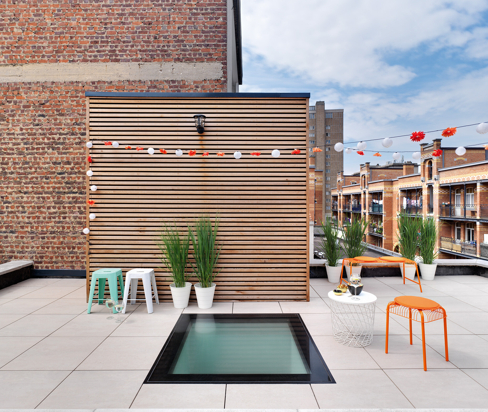 Flat roof window DXW